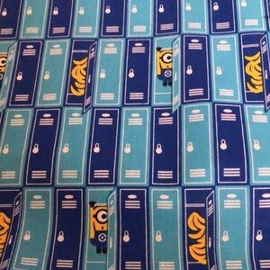 Fabric Despicable Me Stripe Minion new 1 yard x 44” wide cotton VIP by Cranston